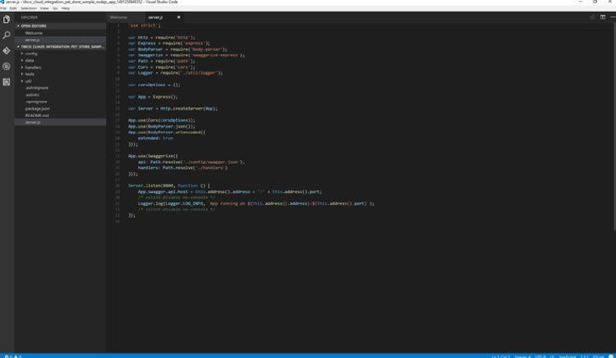 The Art Of Building Node.js Microservices in TIBCO Cloud Integration
